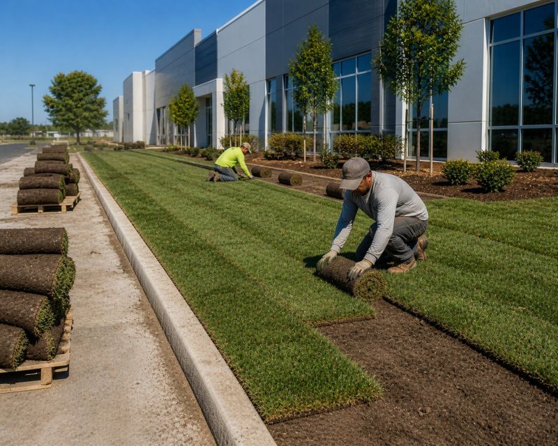 Commercial Sodding in Ventura County, CA
