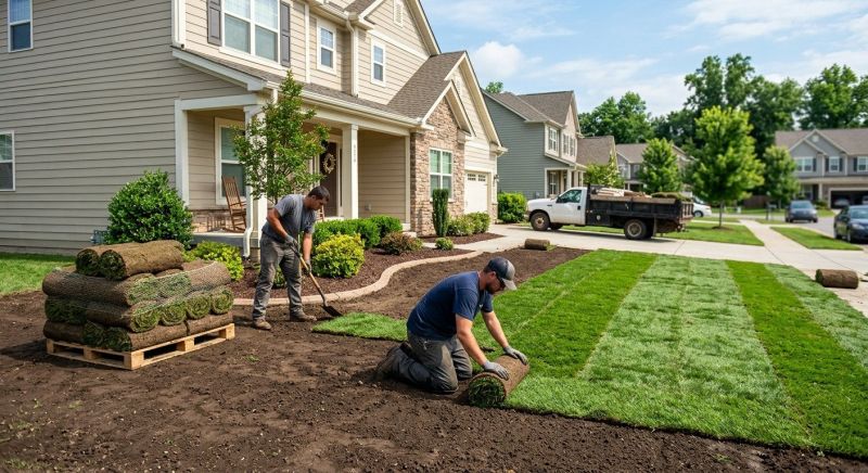 Lawn Installation in Rockwall, TX