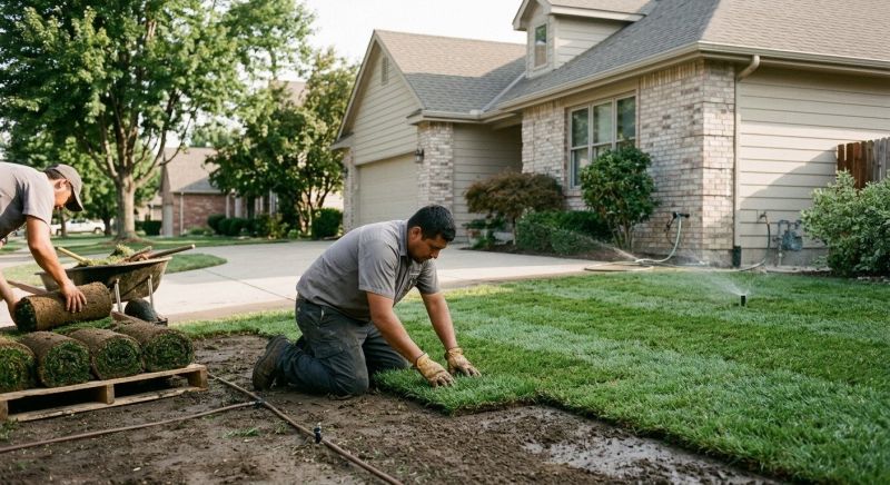 Lawn Installation in Aiken, SC
