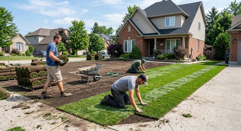 Lawn Sodding in Rockwall, TX