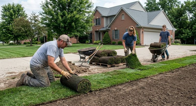Yard Sodding in Aiken, SC