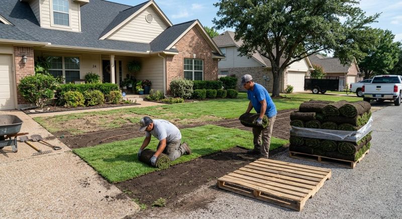 Bentgrass Sod Installation in Aiken, SC