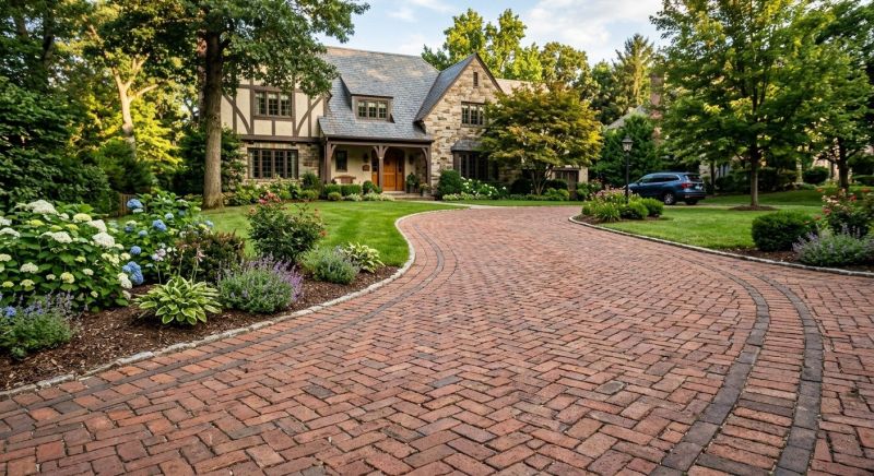 Brick Driveway Paving in Warwick, RI