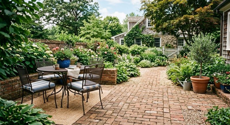 Brick Hardscape Construction in Burlington, VT