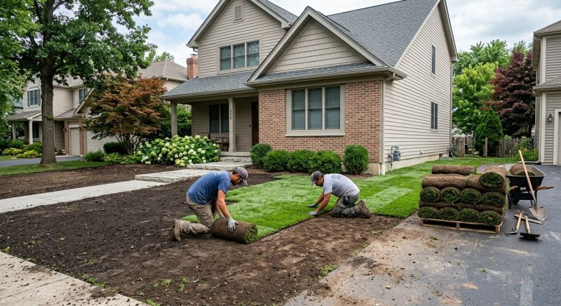 Centipede Sod Installation in Rockwall, TX