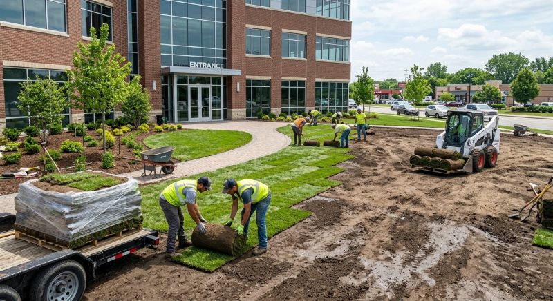 Commercial Sod Installation in Aiken, SC