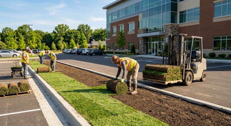 Commercial Sodding in Ventura County, CA