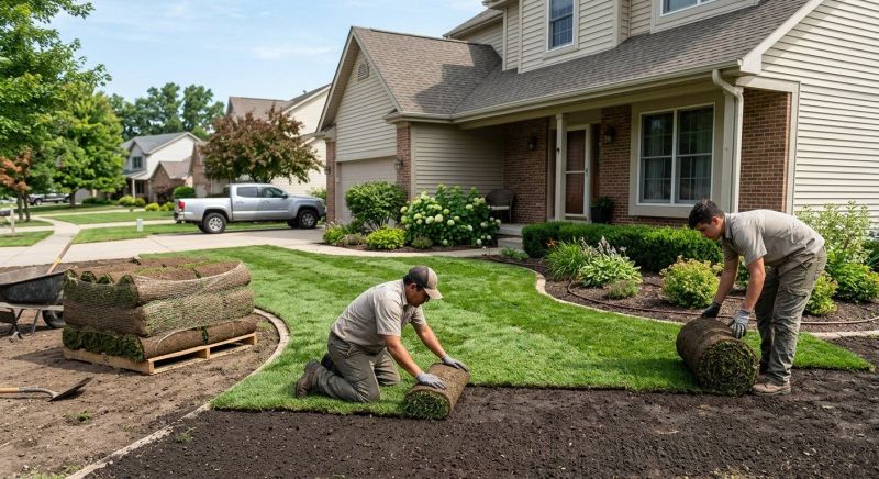 Fescue Sod Installation in Rockwall, TX