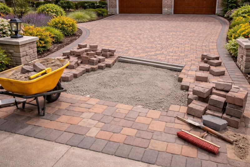 Paver Driveway Construction in Denver County, CO