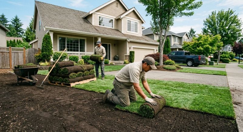 Sod Landscaping in Rockwall, TX