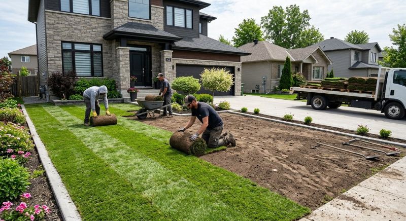 Sod Laying Service in Rockwall, TX
