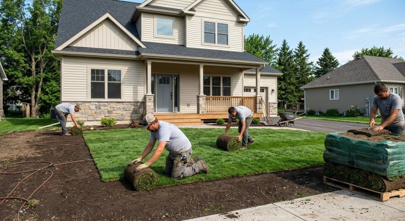 Sod Laying Service in Rockwall, TX