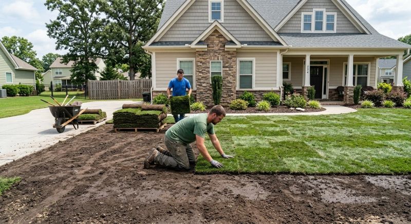 Sod Replacement in Rockwall, TX