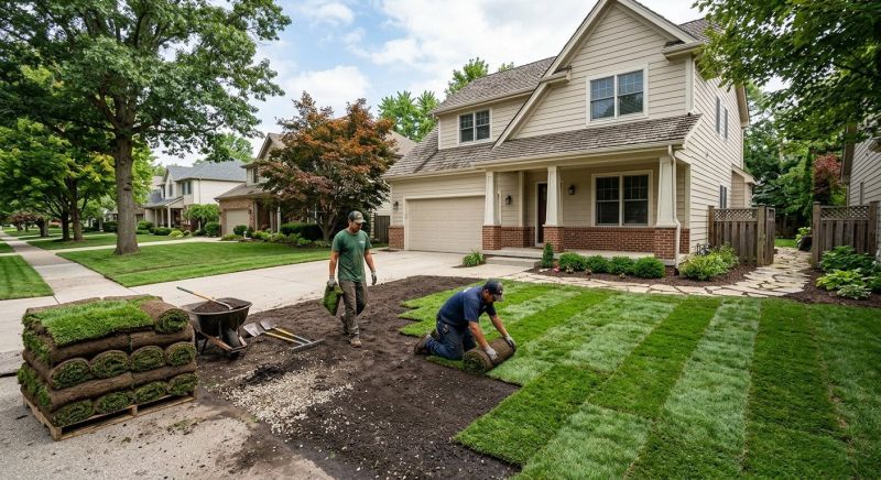 Yard Sod Replacement in Aiken, SC