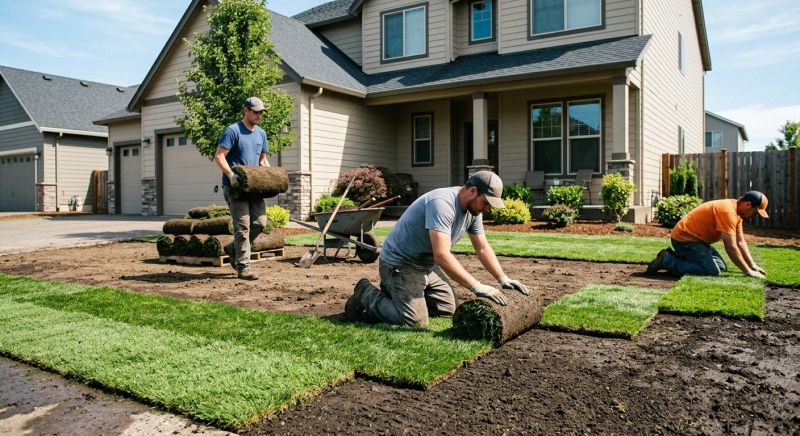 Yard Sod Replacement in Aiken, SC